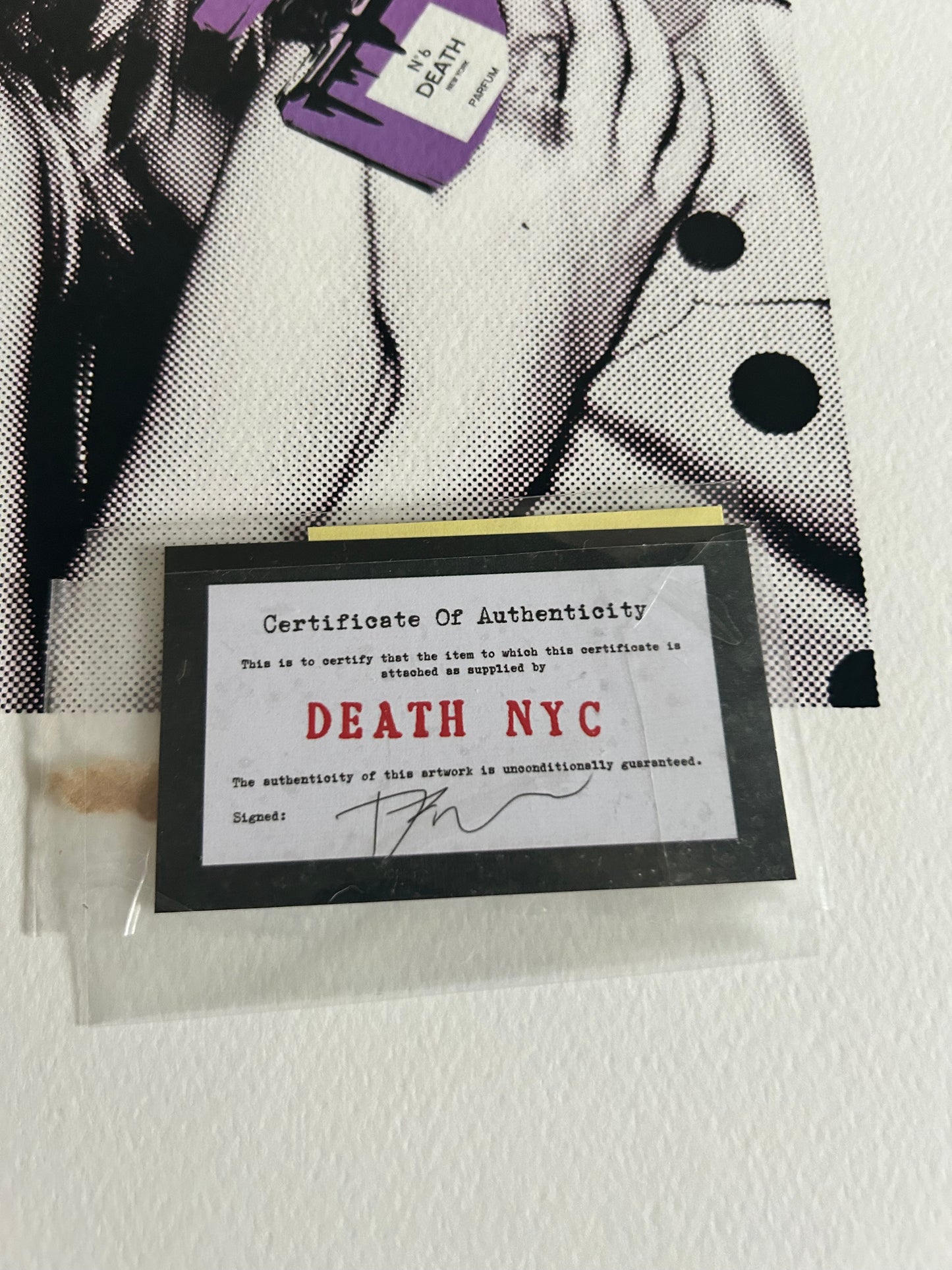 Death NYC Kate And Cara Limited Edition Giclee Print Signed and Numbered Edition of 100