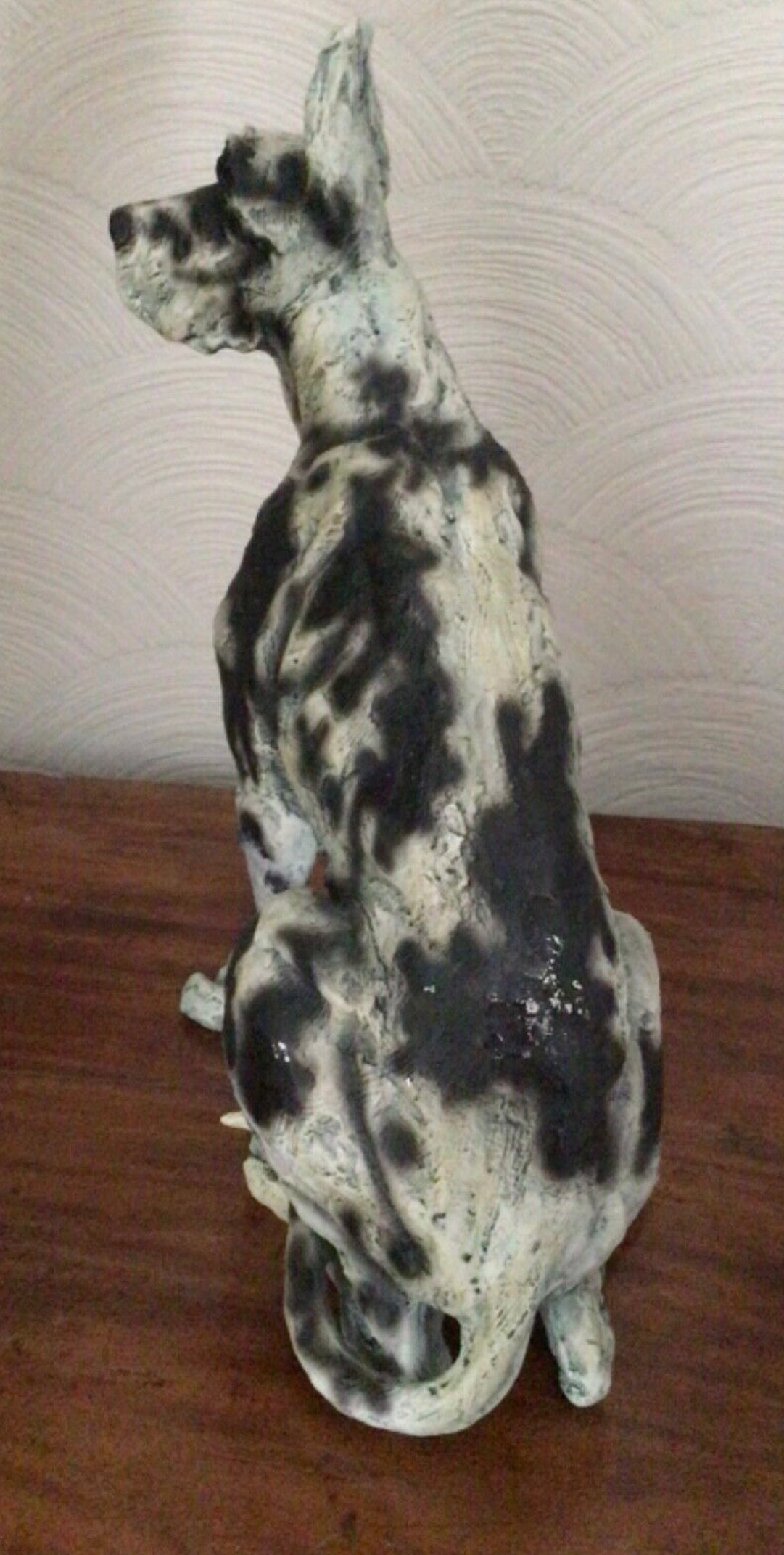 April Shepherd Dog Sculpture, Great Dane, On Guard, ARTISTS PROOF. Ltd EDT no92. Box and Certificate. Dog figure Dog statue