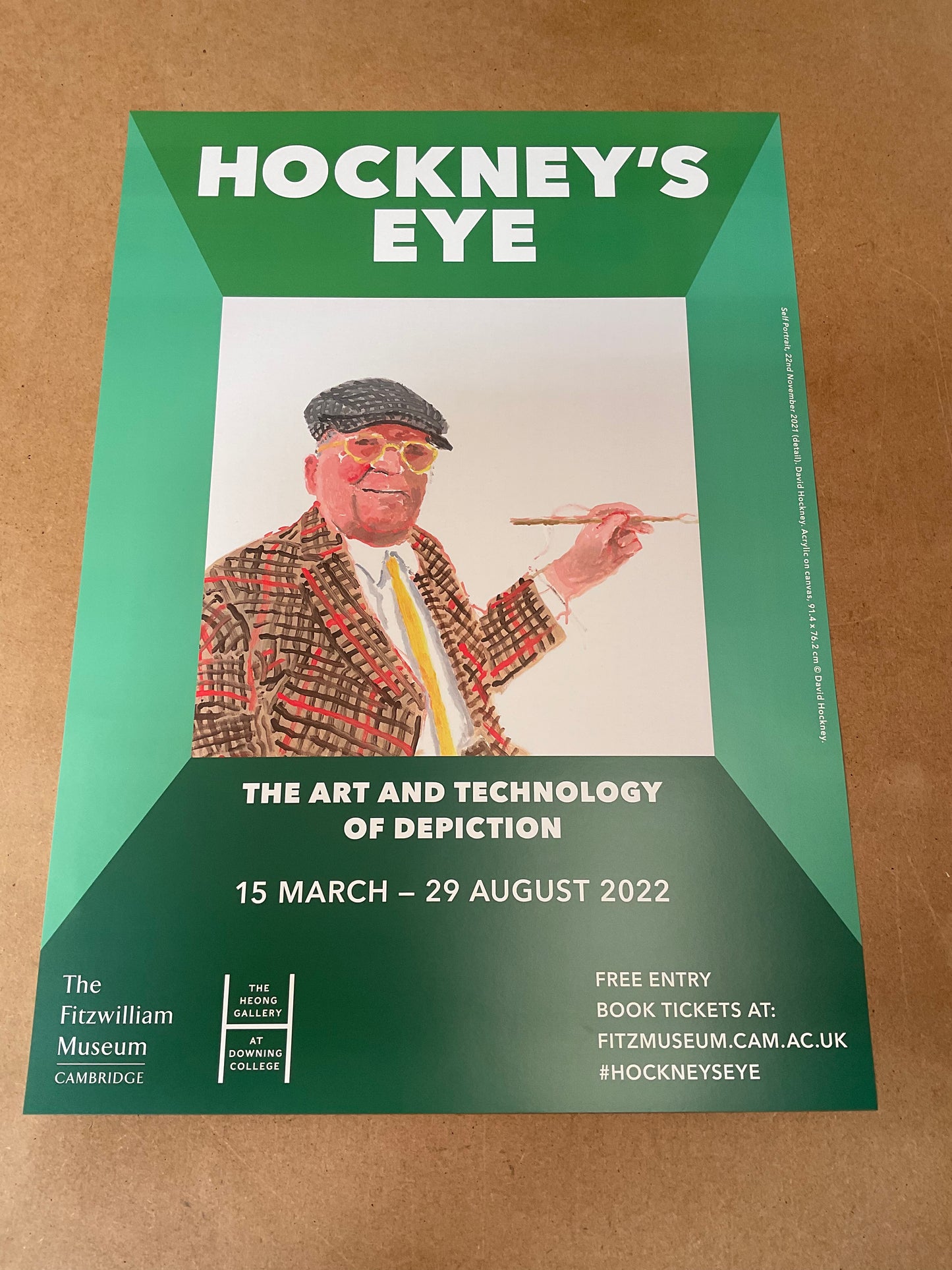 David Hockney Original Gallery Poster Hockney’s Eye