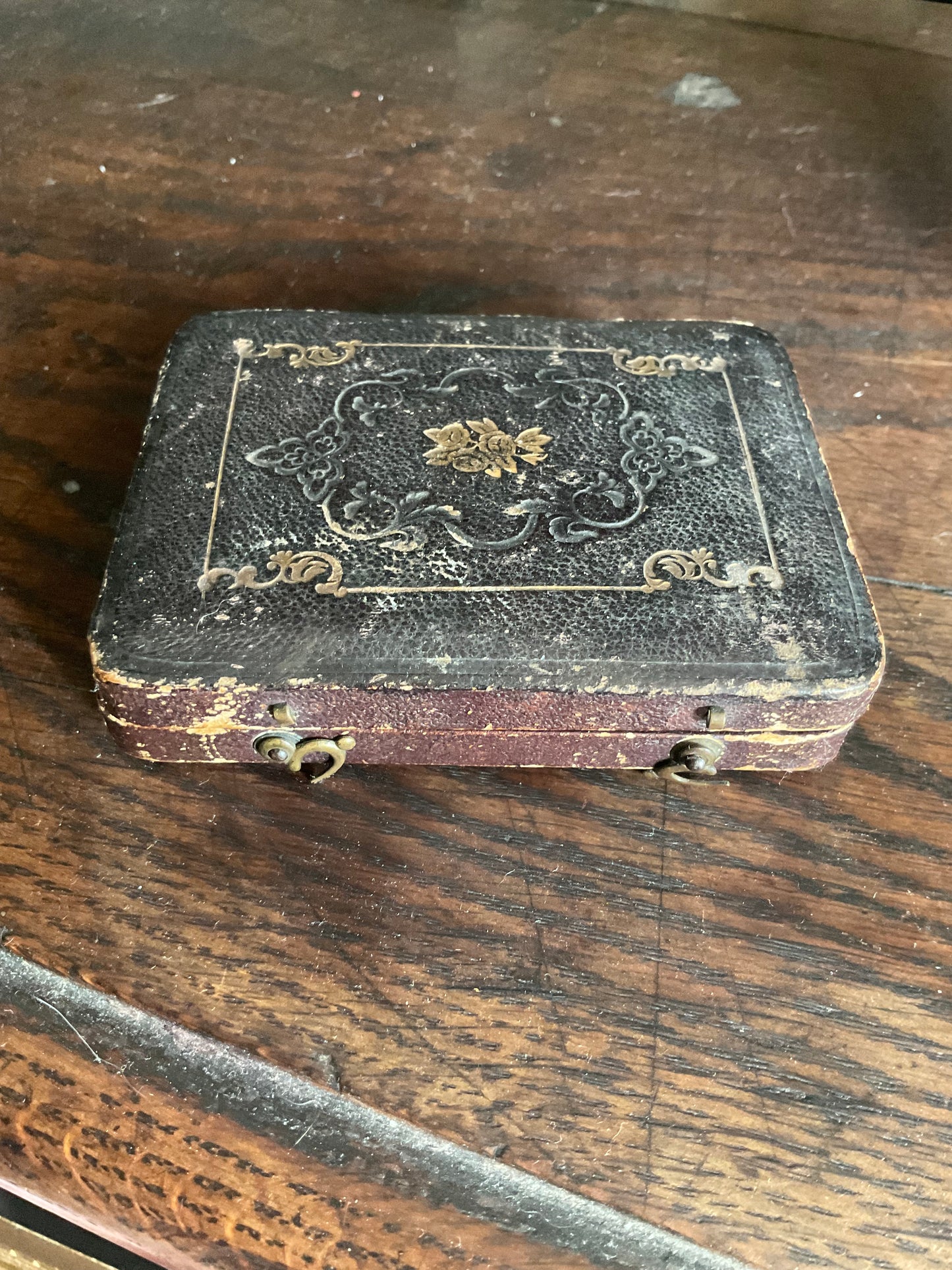 Rare c.1820 Georgian Minor Dental Surgery & Lancet Set | Mother of Pearl Handle | Morocco Leather Case | Antique Medical Instrument Collection
