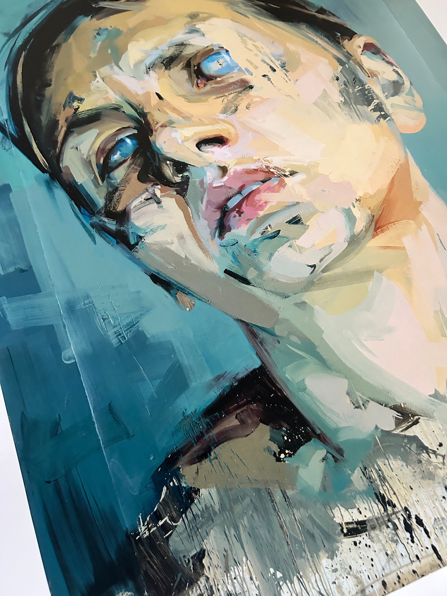 Jenny Saville Original Gallery Exhibition Poster Beautifully Decorative Poster on Heavyweight Paper