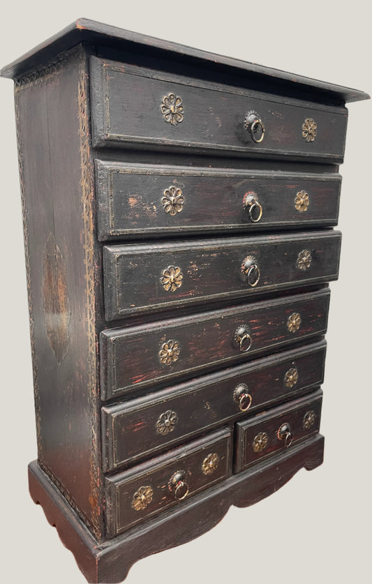 Miniature indian chest of drawers